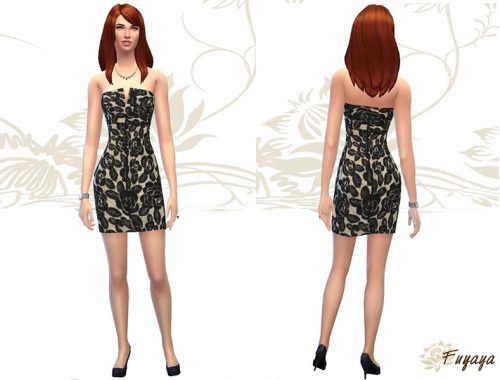 Lace Flower Dress