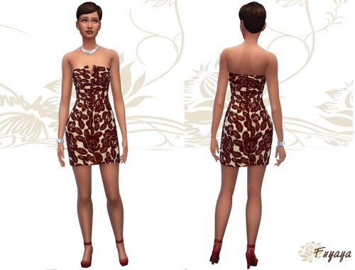 Lace Flower Dress