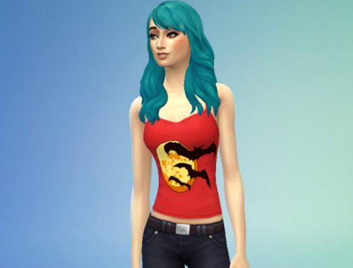 Set of 4 Halloween Tank Tops