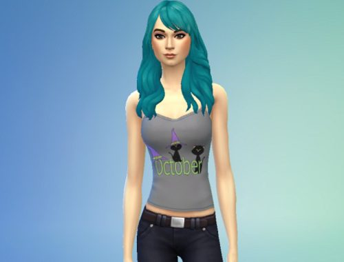 Set of 4 Halloween Tank Tops