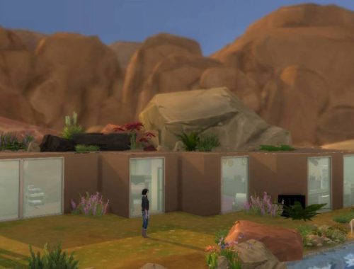 Modern with Moat ...in Mountains