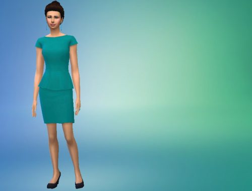 [Juuth] Peplum dresses