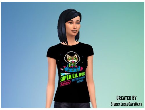 Lil Bub's Bubtendo T-Shirts (Male & Female)