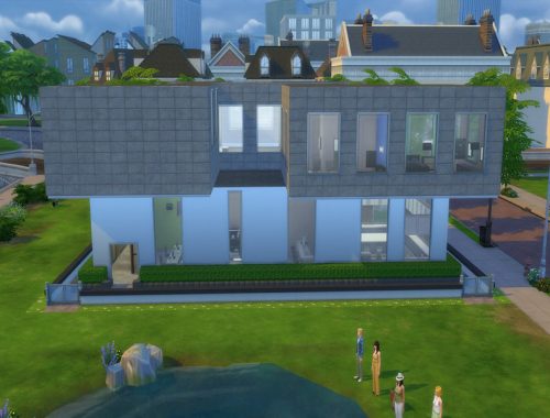 B&W House