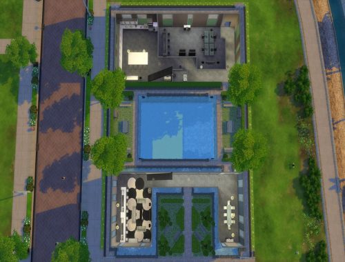 B&W House