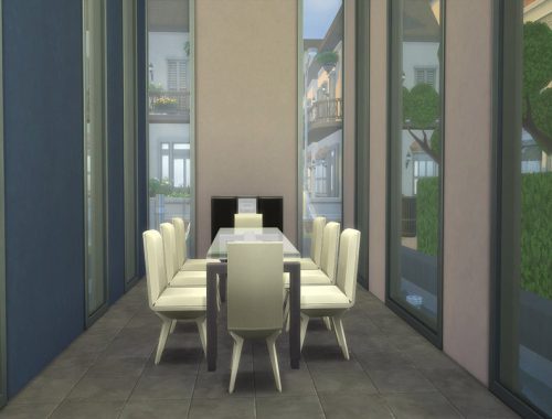 B&W House
