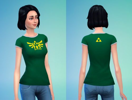 [BSMan] Gamer Girl T-Shirt Collection
