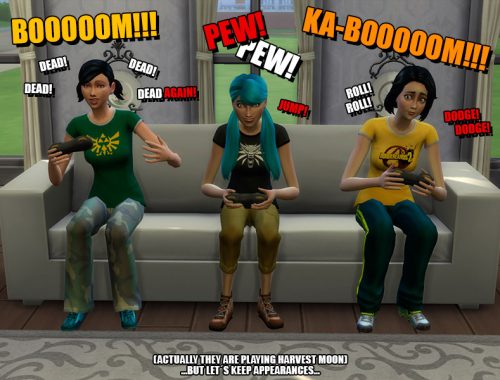 [BSMan] Gamer Girl T-Shirt Collection