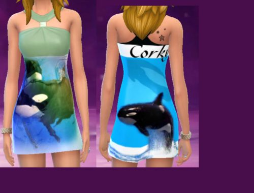 Seaworld Orca Love Dresses