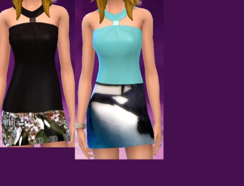 Seaworld Orca Love Dresses