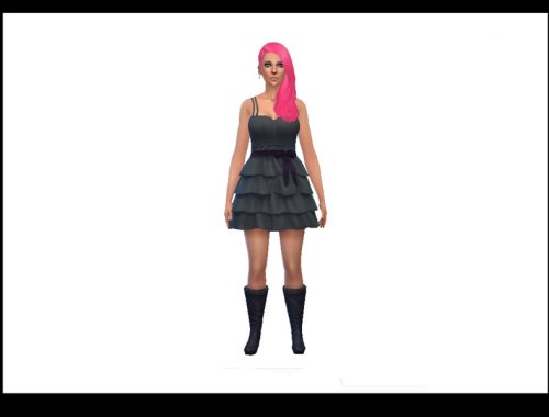 Frilly Flutter Dress