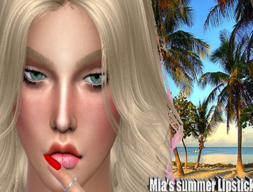 LK Mia's Summer Lipstick