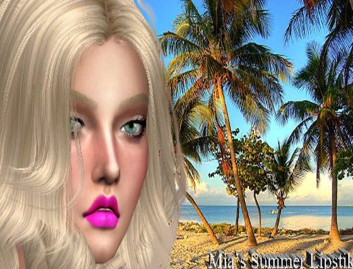 LK Mia's Summer Lipstick