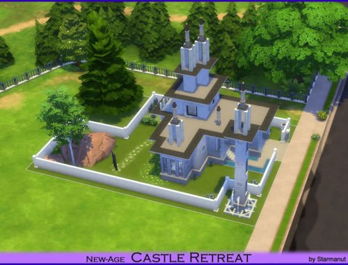 New-Age Castle Retreat