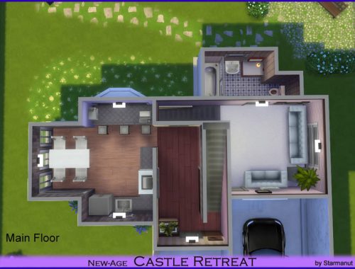 New-Age Castle Retreat