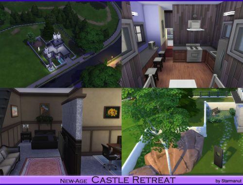 New-Age Castle Retreat