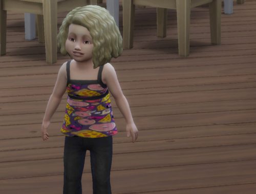 Toddler Strappy Tank recolour