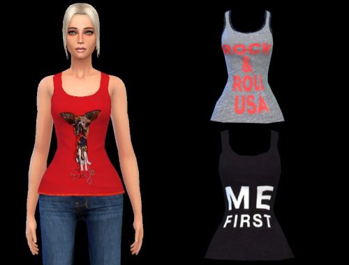 set off 3 tank tops female