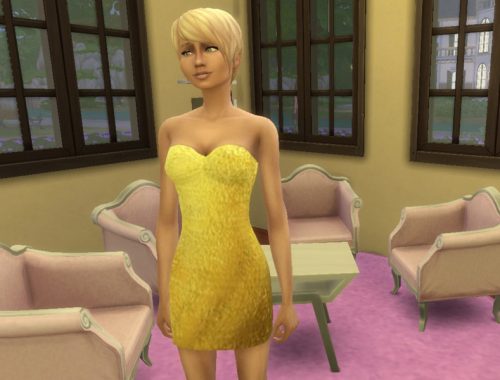 Strapless Party Dress