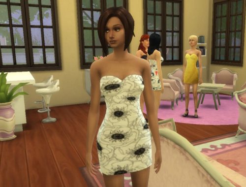 Strapless Party Dress