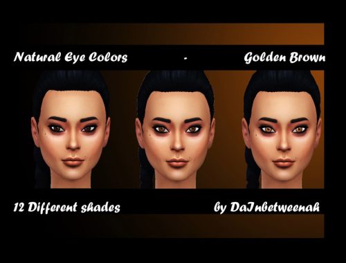 Natural Eye Colors