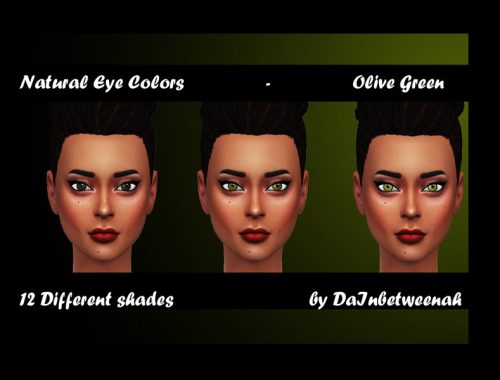 Natural Eye Colors