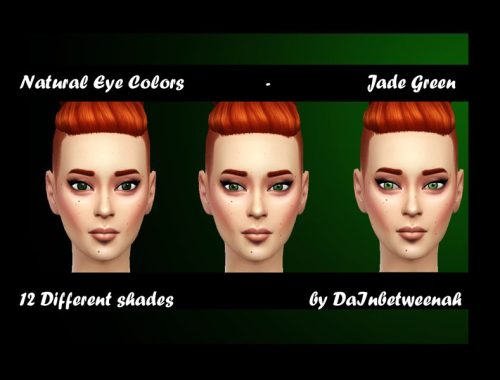 Natural Eye Colors