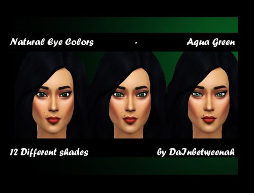 Natural Eye Colors