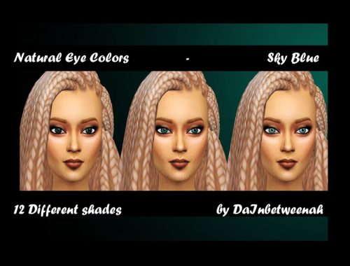 Natural Eye Colors