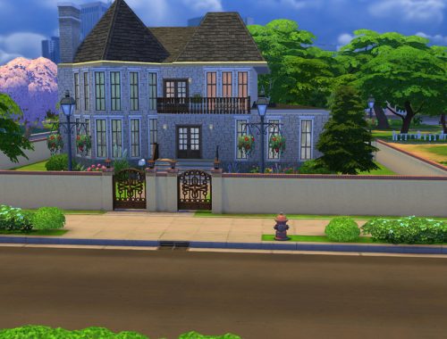 Blue manor