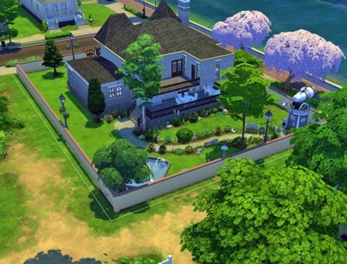 Blue manor