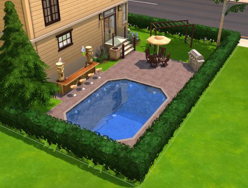 Modern Square House