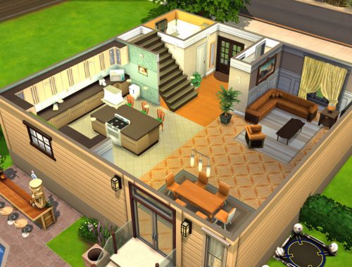 Modern Square House