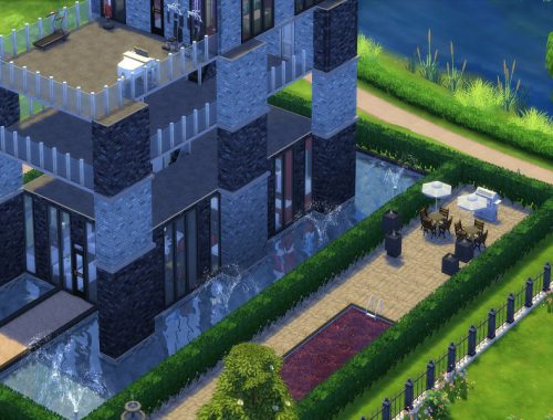 Family Home Dark Balconia