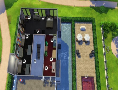 Family Home Dark Balconia