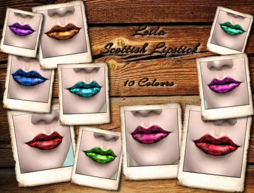 Leila's Scottish Lipstick by Samtpfoetchen