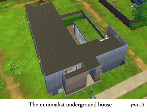 The Minimalist Underground House