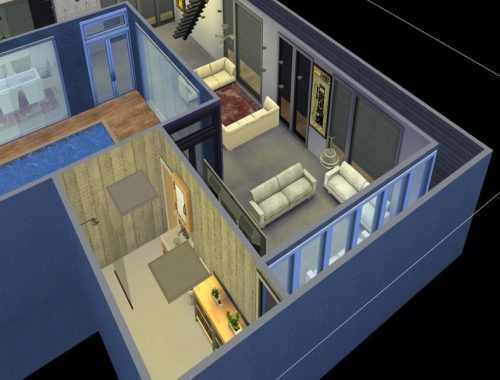 The Minimalist Underground House