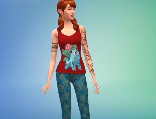 Ivysaur Tank Top