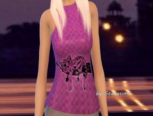 sleeping tiger top