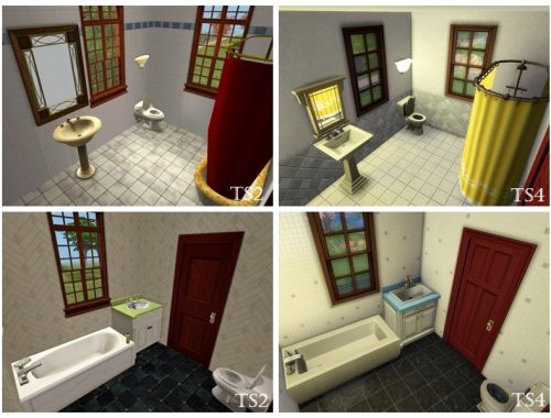 TS2 to TS4 Goth's family house NO CC