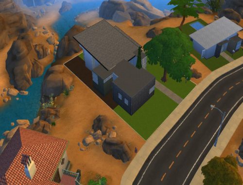Modern 1 bed house