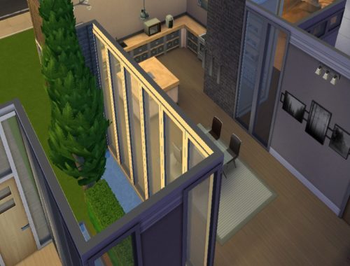 Modern 1 bed house