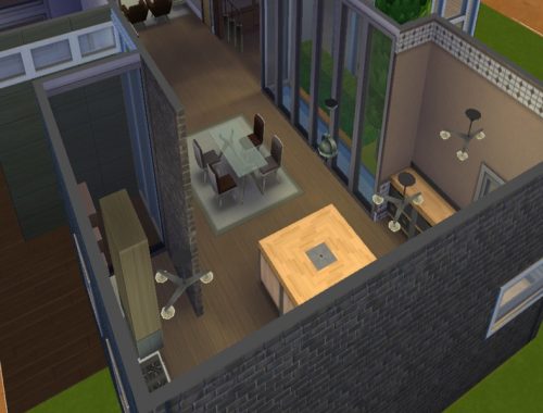 Modern 1 bed house