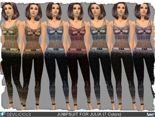 Outfits For Julia (Various Colors)