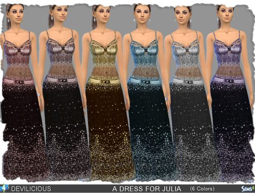 Outfits For Julia (Various Colors)