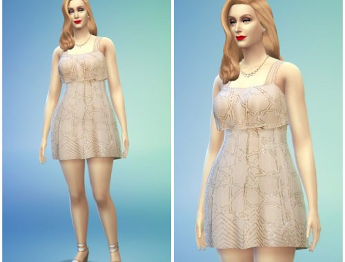 Default replacement floral dress