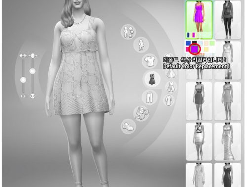 Default replacement floral dress