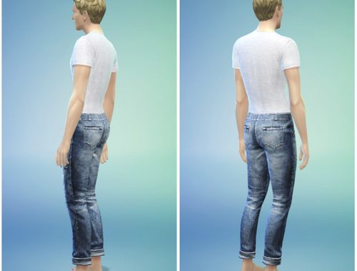T-shirt and jeans default replacement
