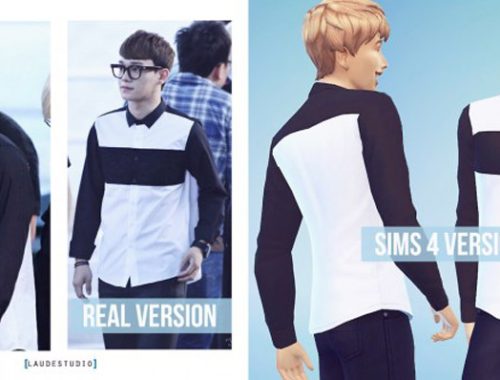 ChenChen Basic Shirt for males